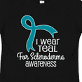 thumbnail image 4 of Inktastic Scleroderma Teal Ribbon Awareness Boys or Girls Toddler T-Shirt, 4 of 5