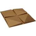 thumbnail image 6 of Ekena Millwork 19 5/8"W x 19 5/8"H Edinburgh EnduraWall Decorative 3D Wall Panel, Bright Coat Gold (Covers 2.67 Sq. Ft.), 6 of 6