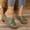 Green, variant on Women's Wedge Platform Sandals - Slip-On Summer Shoes, Non-Slip Beach Shoes & Breathable Design Purple 5.5(36)