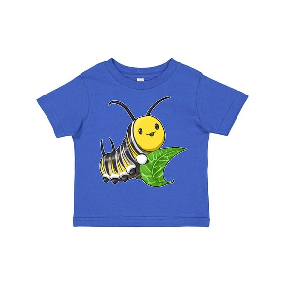 Inktastic Monarch Butterfly Caterpillar- Cute Baby Insect Boys or Girls Toddler T-Shirt
