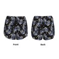 thumbnail image 5 of Lsque Sunflowers Printed Women's Running Shorts with Liner Pockets,Elastic Quick Dry Workout Athletic Gym Yoga Shorts,Womens High Waist Shorts-X-Large, 5 of 9