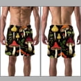 thumbnail image 3 of luoweisi Men's Beach Shorts Quick Dry Swim Trunks with Mesh Lining Mushroom XL, 3 of 5