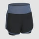 thumbnail image 2 of TFixol Pantalones cortos para correr para mujer 2 en 1 con cintura ancha y capa de cobertura, forro de compresión, 2 of 8