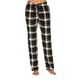 thumbnail image 3 of WILLBEST Pantalones Casuales para Mujer, Cómodos Pijamas de Cuadros con Pierna Ancha, Pantalones Largos de Yoga para Un Estilo Versátil de Día y Noche y Relajación. Extra Grande, 3 of 6