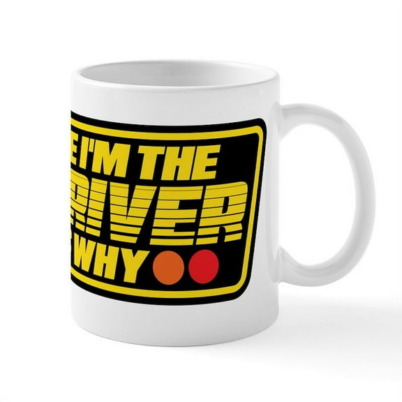 CafePress - Im The Bus Driver Mugs - 11 oz Ceramic Mug - Novelty Coffee Tea Cup