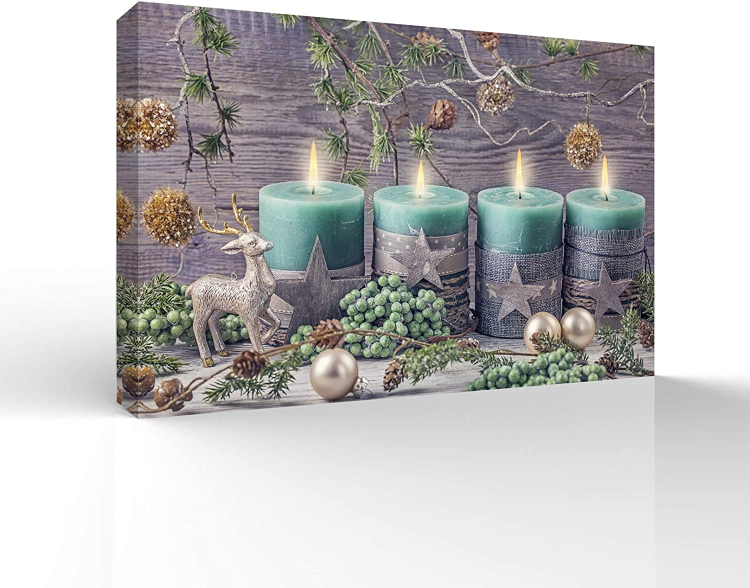 wall26 Canvas Wall Art Merry Christmas Pictures Home Wall Decorations