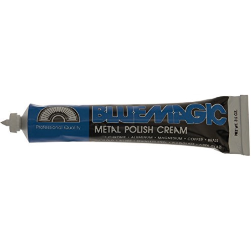Blue Magic 100 Metal Polish Cream 3.5 oz.