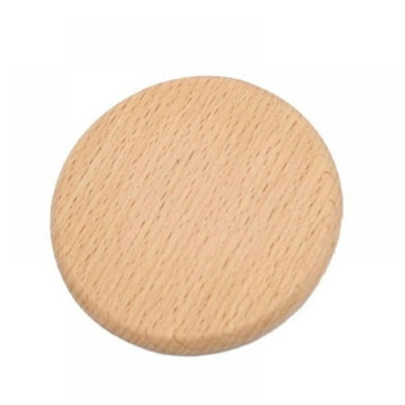 

Retro Beech Black Walnut Wood Coaster Insulation Cup Mat Household Square Round Coaster Home Decoration Accessories