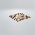 thumbnail image 3 of Ekena Millwork 11 3/8"W x 11 3/8"H x 1/4"T Small Baytown Decorative Fretwork Wood Wall Panels, Birch, 3 of 13