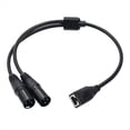 thumbnail image 1 of 1 Uds. Adaptador Dual XLR Macho una RJ45 Cable RJ45 una Doble XLR para la Serie de Controladores -CON y Estudio de GrabacióN, 1 of 7