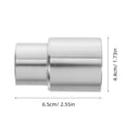 thumbnail image 2 of OUNONA Plated Silver Bottle Jack Extension Adapter for Car Lifting Durable Metal Lift Height Extender, 2 of 7