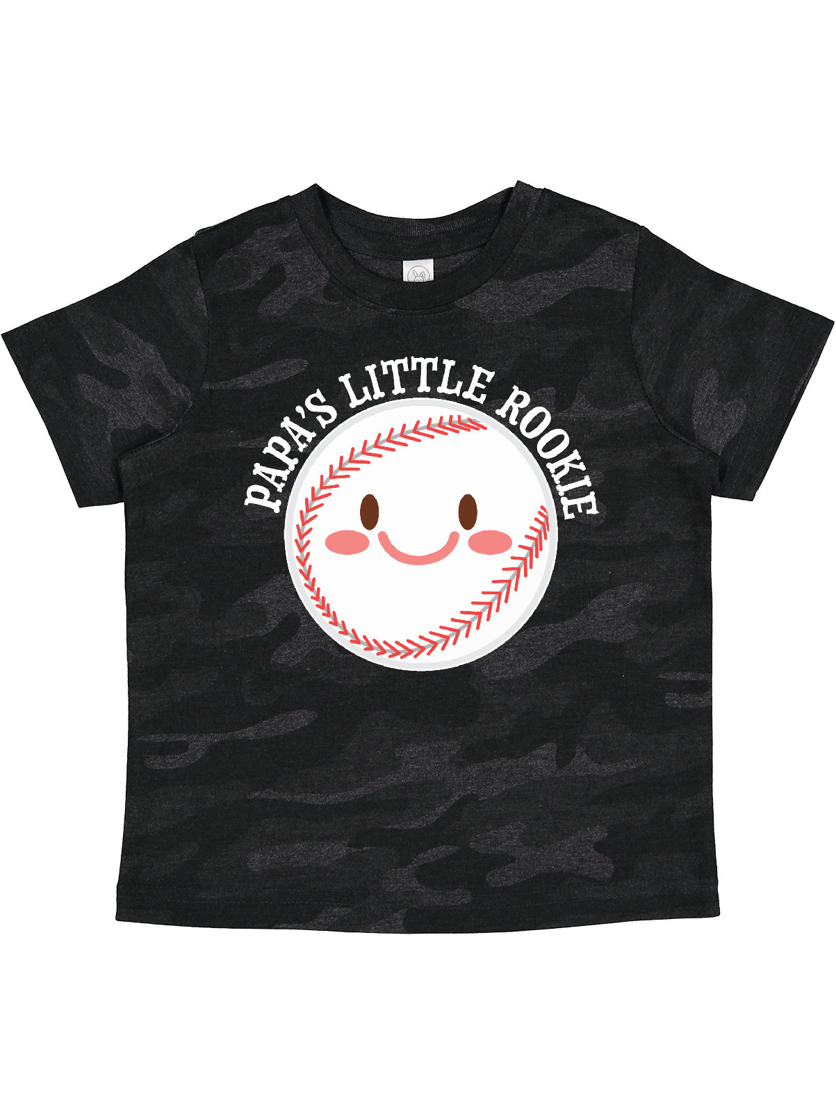 Inktastic Papa's Little Rookie- Baseball Boys or Girls Toddler T-Shirt