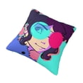 thumbnail image 4 of Gorillaz Square Pillow Case Pillow Holder Soft Decorative Pillow Sham Cushion Cases Pillowcase 26"X26", 4 of 7