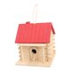 thumbnail image 5 of Casa para pájaros para el jardín, refugio para pájaros como regalo, para armar, colgante para el Rojo, 5 of 8