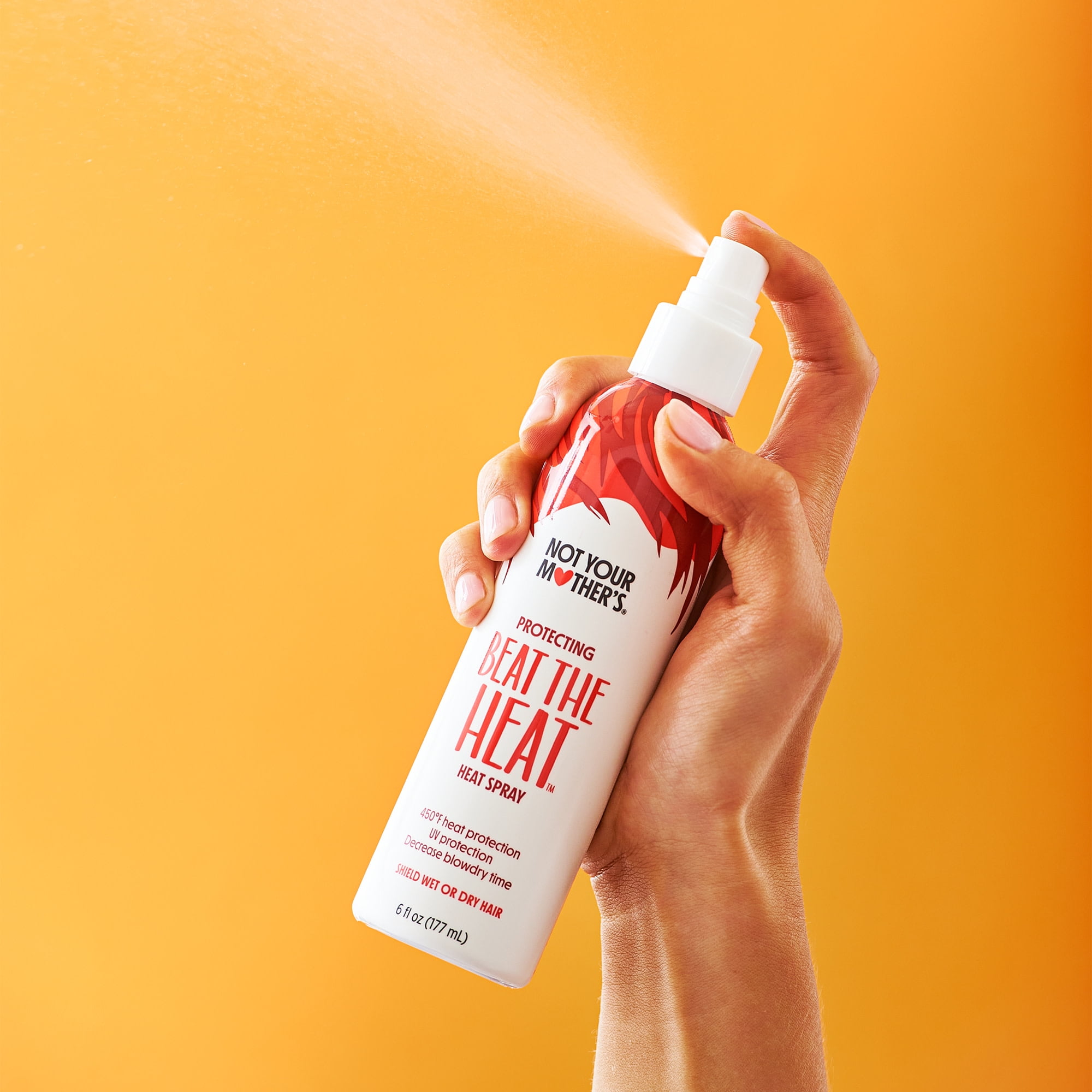 Not Your Mother's Beat the Heat Protectant Spray for All Hair Types, 6 oz