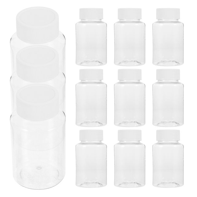 Miangastore Distributeur de Médicaments Transparent 12 Pcs 3.4X2.0X1.4in