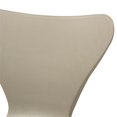 thumbnail image 3 of Baxton Studio Jaden Modern & Contemporary Dining Chair, Beige (Set of 4), 3 of 5