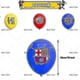 thumbnail image 5 of Barcelona themed birthday party decoration Barcelona fans football team birthday flag cake with balloons, 5 of 5