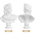thumbnail image 4 of Miangastore 3Pcs Figure Statue Ornaments Famous Sculpture Plaster Bust Statues Photo Props, 4 of 8