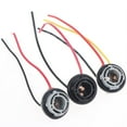 thumbnail image 3 of 2pcs 1156 1157 Bulb Socket BAY15D Lamp Holder P21/5W Adapter Base Connector, 3 of 5
