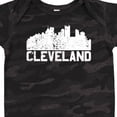 thumbnail image 4 of Inktastic Cleveland Skyline Grunge White Boys or Girls Baby Bodysuit, 4 of 5