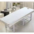 thumbnail image 2 of Drap de Lit de Massage SPA Beauté avec Trou pour le Visage 190 x Blanc, 2 of 5