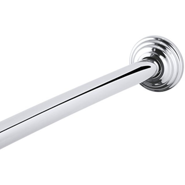 kohler k9349s expanse curved shower rod traditional design