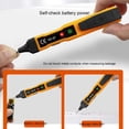 thumbnail image 2 of Eigraketly Detector de voltaje sin contacto tipo bolígrafo eléctrico, probador de cable Digital, voltímetro de ligereza pequeña, herramienta Medidores de medidas dimensionales, 2 of 6