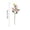 Pink, variant on Artificial Lily Flower Stem 31.5 Inches Tall, Large Imitation Floral Arrangement for Floor Vase, Realistic Perfume Lily for Wedding and Hotel Lobby Decor, Assembly Required, Multi Color