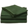thumbnail image 1 of 400 Thread Count Egyptian Cotton Full Sheet Set Solid  Hunter Green, 1 of 5