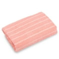 thumbnail image 6 of Dznils 100% Cotton Striped Hand Towels for Bathroom, Ultra Soft Absorbent, 13" x 30", Pink, 2 Count, 6 of 12