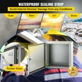 thumbnail image 5 of KFFKFF NEMA Steel Housing, 16 x 16 x 8'' NEMA 4X Steel Electric Casing, IP66 Resistant to Water & Dust, Exterior/Interior Electric Connection Box, with Fixing Panel, 5 of 9