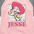 thumbnail image 3 of Toy Story 4 - Sunny Side Up Jesse - Toddler & Youth Girls Raglan Graphic T-Shirt, 3 of 4