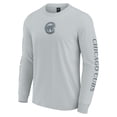 thumbnail image 2 of Men's Fanatics  Gray Chicago Cubs Elements Strive Long Sleeve T-Shirt, 2 of 3