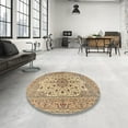 thumbnail image 3 of Ahgly Company Indoor Rectangle Traditional Sienna Brown Persian Area Rugs, 2' x 3', 3 of 6