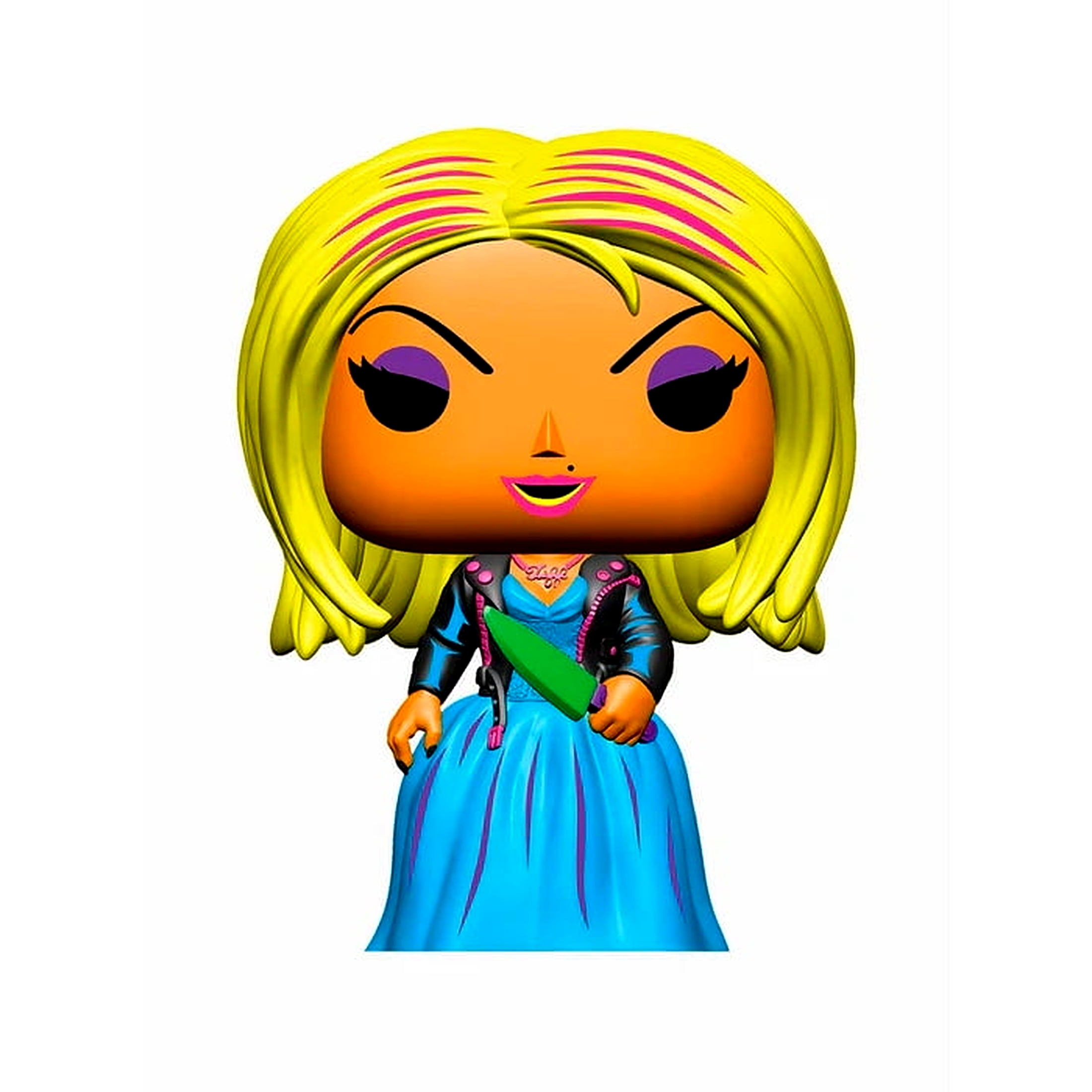 Funko Pop! Bride of Chucky: Chucky & Tiffany Blacklight Hot Topic Exclusive 2-Pack