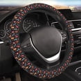 thumbnail image 4 of Kdxio Cute Animals Print Elastic Stretch Steering Wheel Cover,Auto Steering Wheel Cover,15 Inch Anti-Slip,Warm in Winter and Cool in Summer,Fit Suvs,Vans Cars,Trucks, 4 of 7