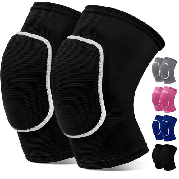 TELOLY Volleyball Knee Pads for Dancers, Soft Breathable Knee Pads for Girls Women Men Youth Kids Knees Protective, Knee Brace for Volleyball Football Danceing Yoga Tennis Running Cycling Fitness