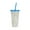 Blue, variant on MOQIN Halloween Color Changing Cups With Lids and Straws 24oz Plastic Reusable Cups for Adults, Kids Party, Cute Cups for Ice Drink, Perfect for Cold Coffee, Smoothie etc.