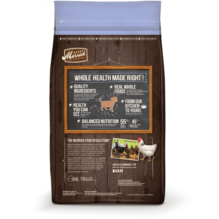 Merrick Petco Grain Free Puppy Food Merrick Small Breed Dog Food