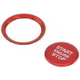 thumbnail image 2 of Red Engine Start Stop Button Cover for Compatible Models, 2 of 7