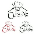 thumbnail image 3 of Kitchen Wall Decal Decoration Stickers Cuisine du chef Kitchen Cuisine Vinyl Wall Decor french Vinyl Wall Stickers Wallpaper Sticker Mural Wall Sticker, 3 of 5