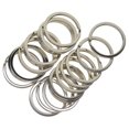 thumbnail image 1 of Llavero O- Dividido Plata Bronce Bolsa Piezas Accesorio 8 Estilos - 28mm A Sunnimix Llaveros divididos, 1 of 8