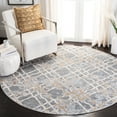 thumbnail image 2 of SAFAVIEH Isabella Trena Geometric Trellis Area Rug, Silver/Ivory, 5'3" x 7'7", 2 of 10