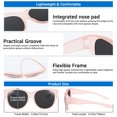thumbnail image 5 of TINHAO Polarized Sunglasses Over Glasses Women Fit Over Glasses Sunglasses Cat Eye Sunglasses UV Protection Lightweight, 5 of 7