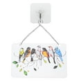thumbnail image 2 of Hanging Wind Chime, Wall Decor Garden Suncatchers  For Window Rectangular Plate 20x12.5cm, 2 of 8