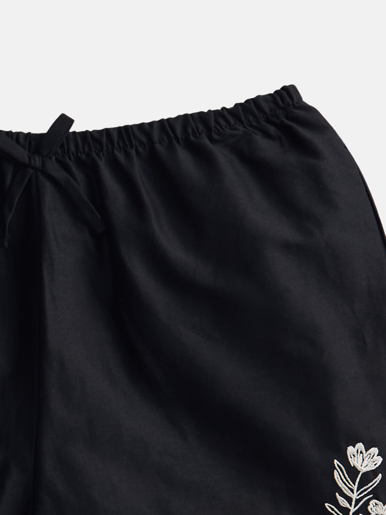 Weekend Academy Girls Embroidered Cotton Shorts, Sizes 4-18