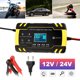 thumbnail image 2 of Muyoka Cargador de batería inteligente de 12 V/24 V | Cargador de reparación de pulso con pantalla LCD | Monitoreo de temperatura de protección contra sobrevoltaje de modo inteligente para automóviles Muyoka Hogar, 2 of 6