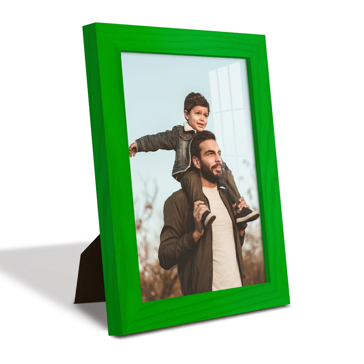 6x8 Wood Grain Picture Frame - Rainforest