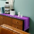 thumbnail image 5 of Modern Purple Table Runner 36 Inches Small, Abstract Diamond Luxury Gradient Kitchen Dining Burlap Linen Tablerunner for Small/Round/Square/Wedding/Coffee/Dining Table Party Home Décor 13 x 36, 5 of 8